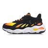 Кроссовки мужские Li Ning Butterfly Shock Absorbing Non-Slip с низким верхом для папы, черные, желтые AGCN225-6