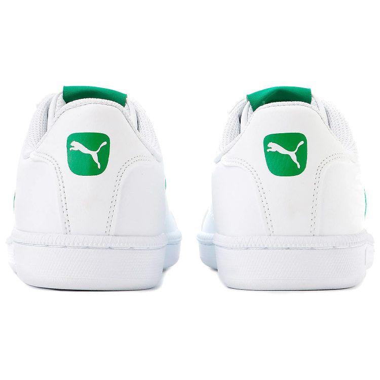 Puma Кроссовки Smash Cat L Мужские Белые Аква Лайфстайл 362945-05