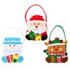 Christmas Gift Doll Bag, Small Christmas Gift Bag, Christmas Gift Bag, Santa Snowman Deer Doll Storage Bag, Christmas Decor