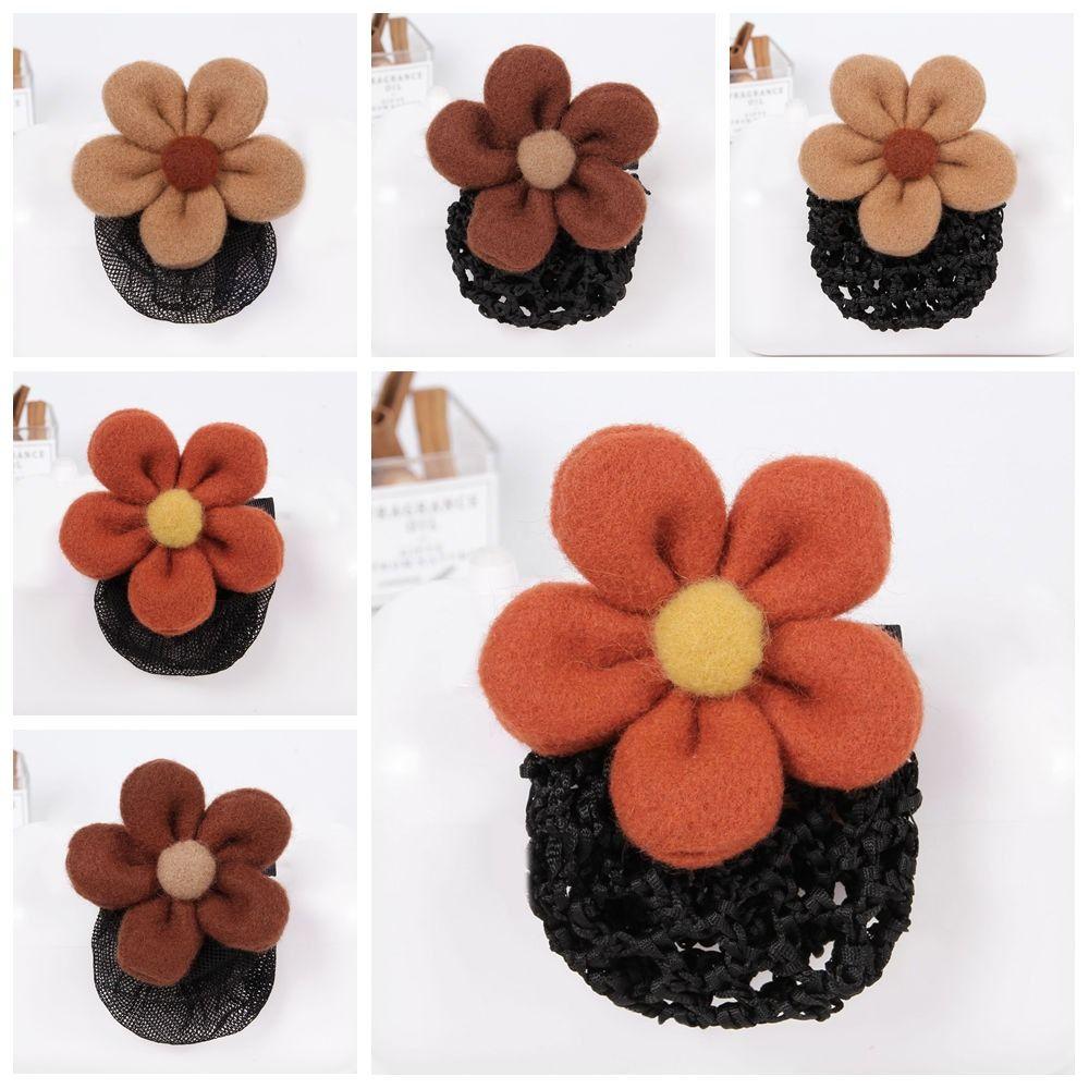 Корейский стиль крючком сетка для пучка заколки для волос крышка сетка кружево сетка для волос для девочек