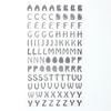 DIY Scrapbooking Notebook Journaling Number Sticker Hand Book Alphabet Stickers Decoration Tools