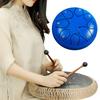 Стальной барабан для языка, перезвон дождя, ручные барабаны, звуковые лечебные инструменты, барабан для чакр, барабан для музыкального образования, медитации, йоги, дзен