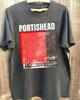 Футболка Portishead, Угольно-серая хлопковая футболка Portishead, Унисекс S-5XL, Унисекс футболка