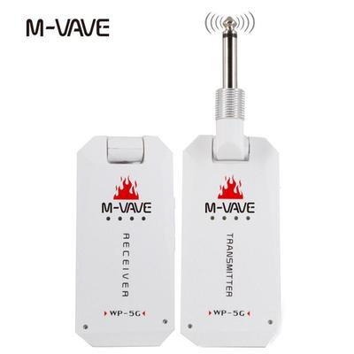 M-VAVE WP-5G 5,8 ГГц Перезаряжаемый Беспроводной Аудио Передатчик и Приемник для Гитары