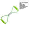 Yoga Sports Resistance Band with Grip 8-shaped Elastic Exercise Band Muscle Training Auxiliary Tool Yoga Chest Expander Gym Fitness Elastic