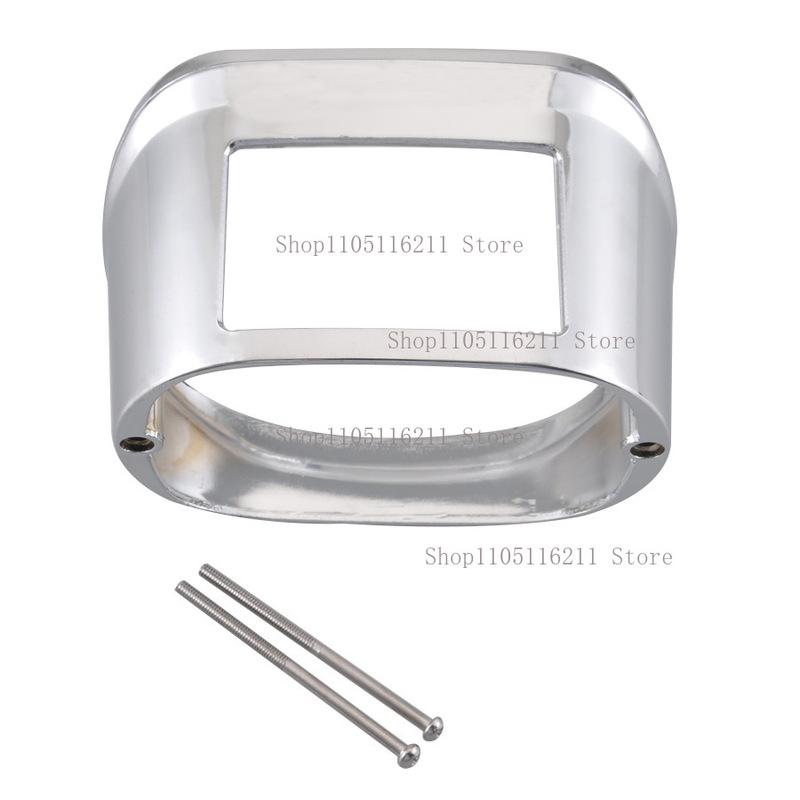 1PCS Tail Light Collar ABS Plastic Chrome Motorcycle Part Fit For Harley Softail (except FXSTD, 05-08 FLSTN and FLSTS) 1996-2008