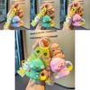 Adorable Silicone Cartoon Dinosaur Keychain For Car Keys And Accessories