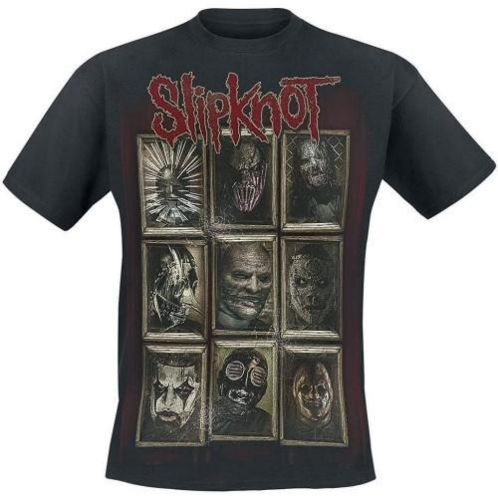 Slipknot Унисекс Взрослая Новая Футболка с Масками