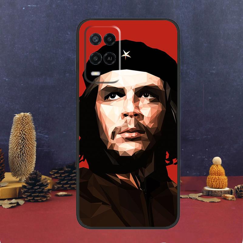 Че Гевара для OPPO A54S A74 A94 A58 A78 A98 A16 A76 A96 A15 A17 A77 A5 A9 A52 A72 A79 A53S A57S чехол