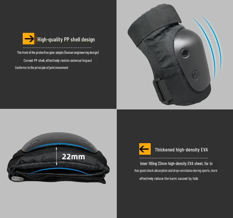 Детские и взрослые защитные наколенники для летних видов спорта на открытом воздухе, катания на коньках и езды на велосипеде