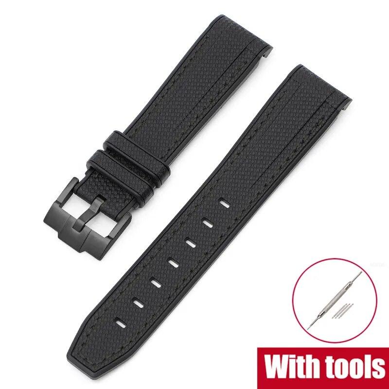 Silicone Strap for Swatch X Omega Moonswatch Stainless Steel Buckle 20mm 22mm Men Women Soft Waterproof Replace Watch Band