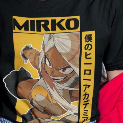 Футболка унисекс Rabbit Hero Mirko Руми Усагияма Мируко BNHA MHA My Hero Academia