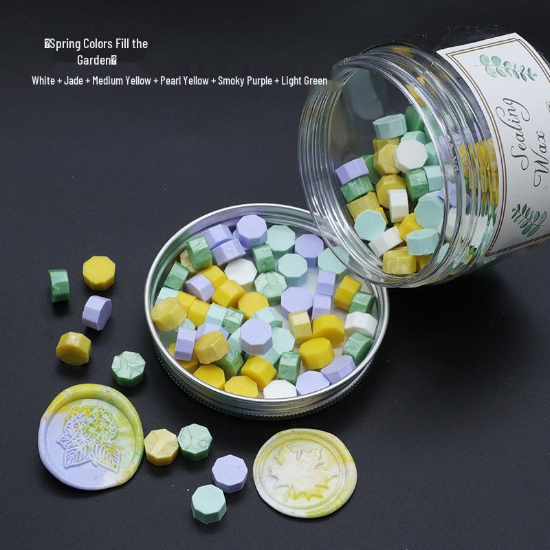 200pcs Colored Wax Seal Beads for DIY Projects in Large Bottle - Ideal for Journals & Wedding Invitations
