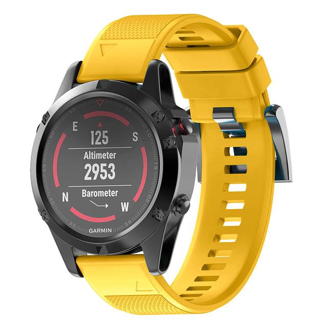 Силиконовый Ремешок Для Часов Garmin Fenix 5/5Plus/5S/5X 6/6S/6 Pro/6X/6X Pro/7/7X/7S Браслет Для Garmin Fenix 22 мм 20 мм 26 мм Ремешки