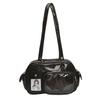 Harugio Ita Bag Mini Boston Tote Shoulder Otaku Stylish Bag, Small, Bag, Handbag, Mini, Clear, Activities, Y2K, Plush, Pouch, Bag, Cute, (Black)