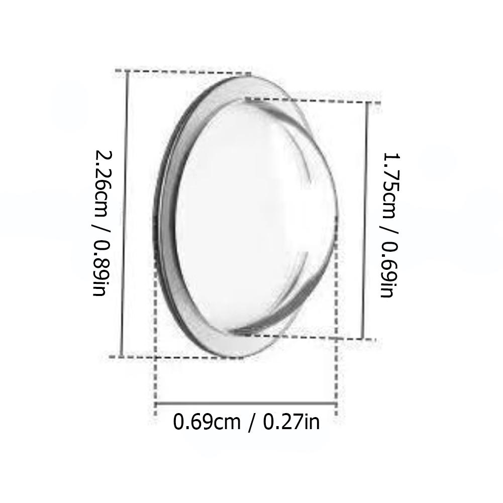 2PCS Car Camera Lens Protector Advanced Scratch Car Camera Lens Guards Waterproof And Dustproof Protection Accessories