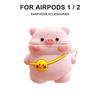 Милый 3D силиконовый чехол для наушников Airpods 1 2 3, милые коробки для хранения Airpods Pro, мягкий защитный чехол для Airpods Pro