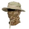 Camouflage Boonie Hat Balaclava Cap - Foldable Wide Brim Sun Hat For Outdoor Hunting Fishing, Soft Sunscreen Bucket Hat
