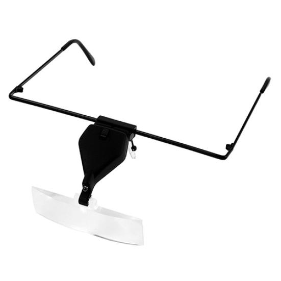 1,5x 2,5x 2,5x светодиодная лупа для очков, ювелирная лупа без рук, увеличительный инструмент для ремонта