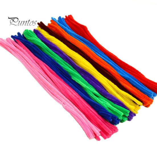 100 шт. стебли синели, мягкие поделки своими руками, скручивающая палочка, яркий цвет, креативные стебли синели для украшения дома