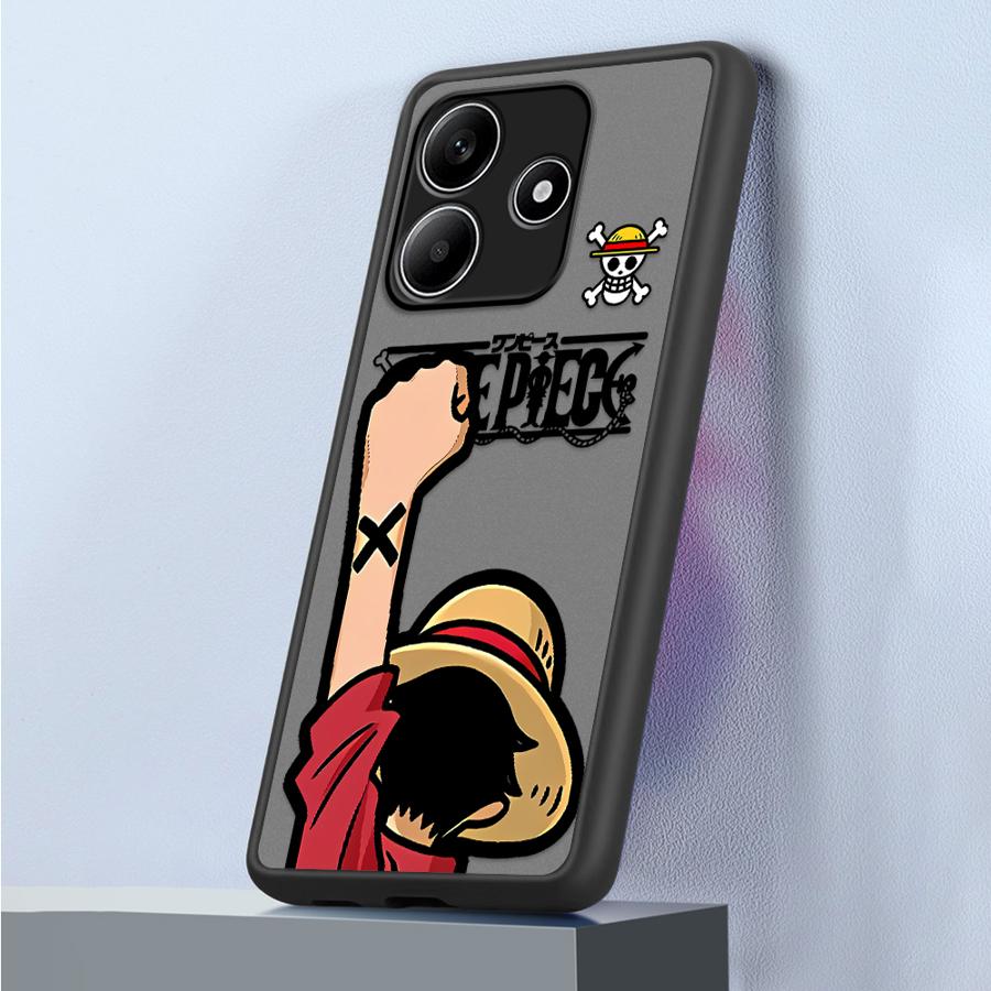 Чехол задняя крышка для телефона Funda для Xiaomi Redmi Note 14 12 14C 11 13C 9S 10 A4 13 Pro Plus One Pieces Zoro Luffy