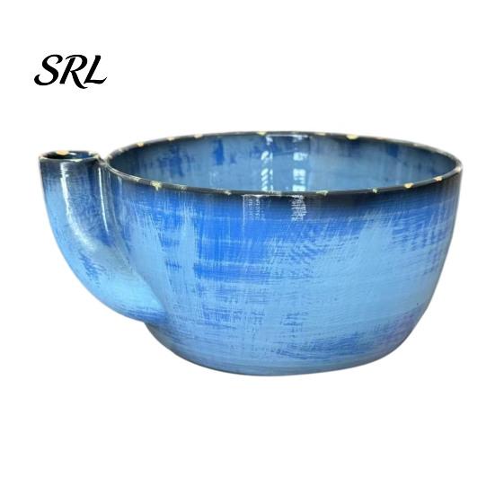 Manual Fruit Washer Berry Swirl Bowl with Drain Holes, 3D Printed Vortex Food Grade Washing Rinse Bowl, Self Rinsing for Kitchen Countertop Vegetable