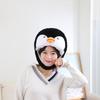 Cotton-filled Penguin Headgear, Hat, Photo Props, Photo Props, Cartoon Headgear, Performance Props
