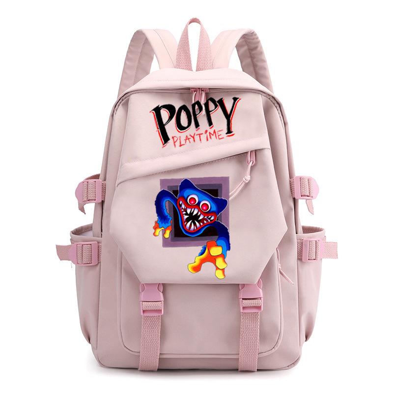 Водонепроницаемый женский рюкзак Poppy, школьный рюкзак для девочки, большой вместимости, дорожная сумка через плечо для отдыха