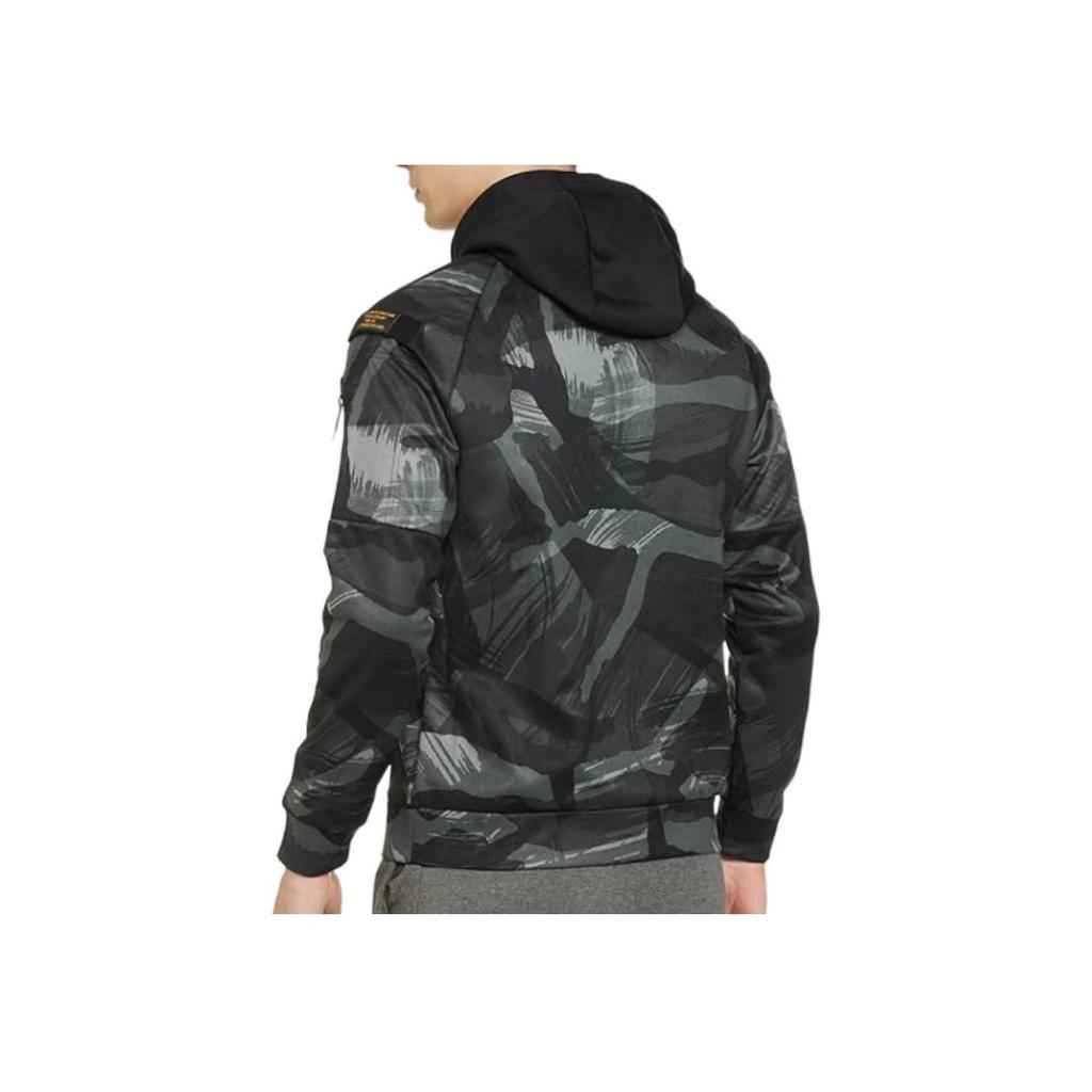 Nike FW22 Пуловер с капюшоном с полным принтом, мужские топы, черный DQ6950-010