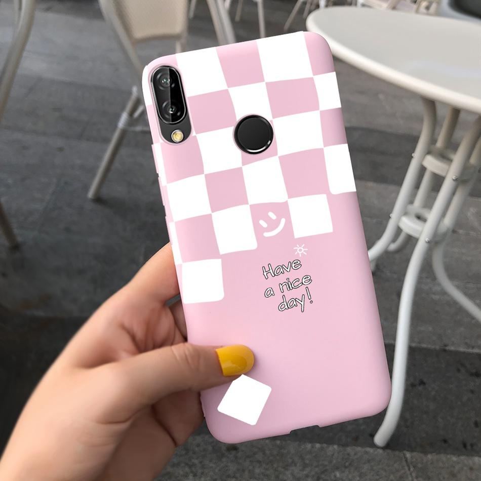 Чехол для Huawei P20 Lite Nova 3e ANE-LX1 ANE-LX2 Милый Мультяшный Конфетный Цвет Силиконовые Чехлы для Телефона Для Huawei P20lite Мягкая TPU Обложка