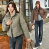 Down and Padded Jacket Women's New 2025 Short Slimming Cotton Jacket Women's Small Padded Jacket Thick Jacket