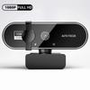 1080P Full Hd Webcam With Microphone, Usb Webcam For 4K Autofocus Pc Laptop Video Recording Camera