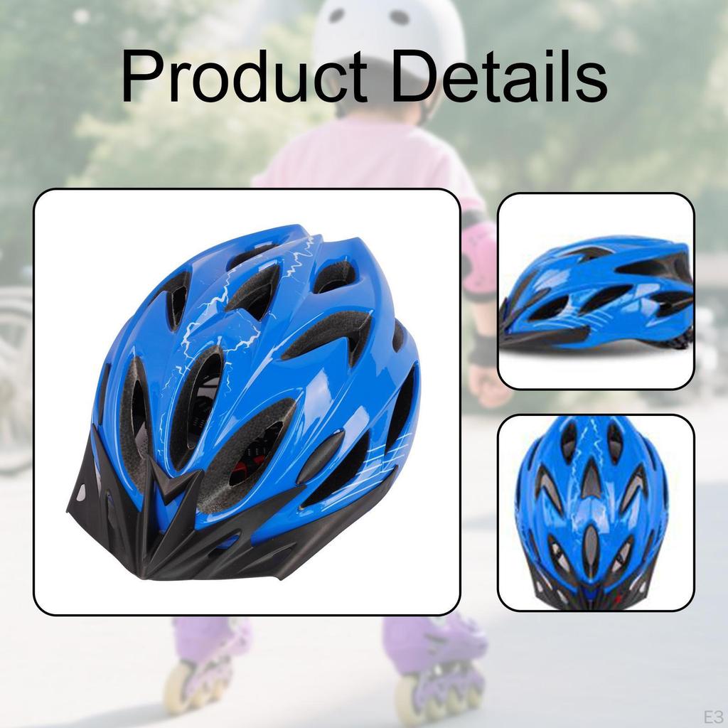 Bike Helmet for Kids Adjustable Fitting Trendy Portable Lightweight Child Riding