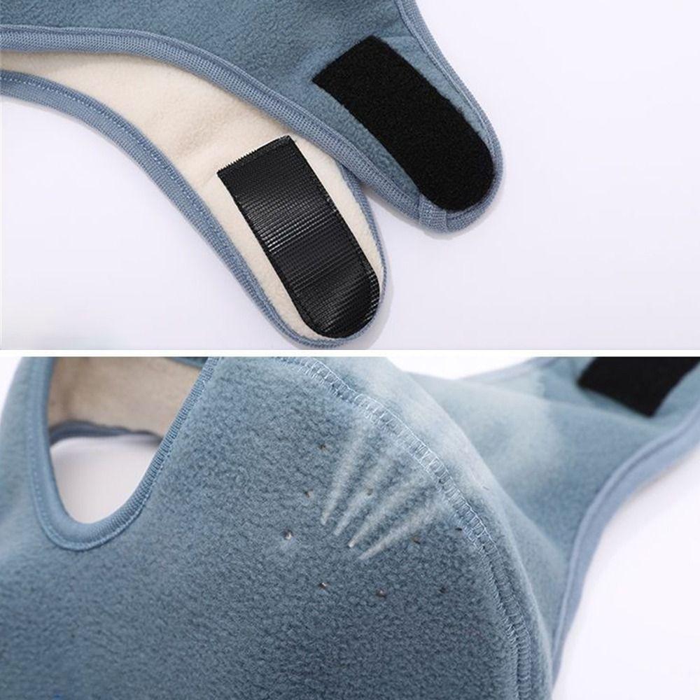 Зимняя теплая защита лица, ветрозащитная маска для рта, модные наушники, для велоспорта на открытом воздухе