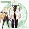 Genshin Impact Aether Cosplay Costume Adult Carnival Uniform Wig Anime Halloween Party Costumes Masquerade Women Game