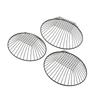 3 Tiered Hanging Organizers Fruit Basket Vegetable Holder for Ceiling Kitchen Wrought Iron Wire Chain Storage Rack Decor