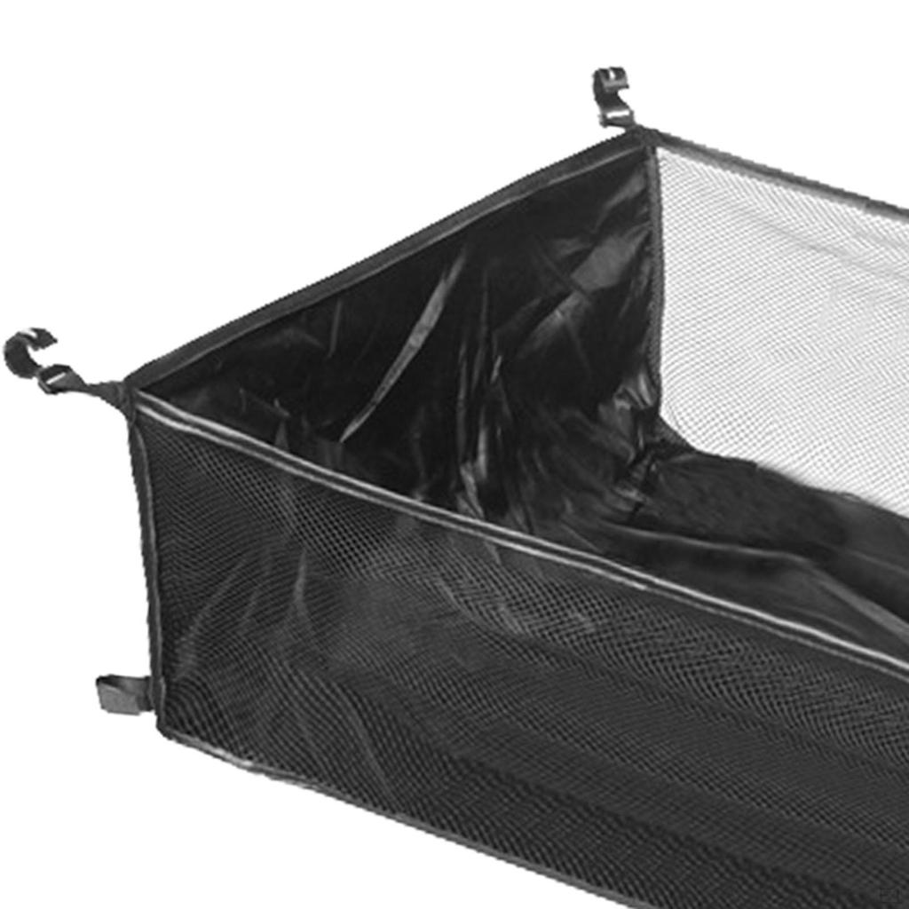 Camping Table Storage Basket, Foldable And Practical Mesh Bag