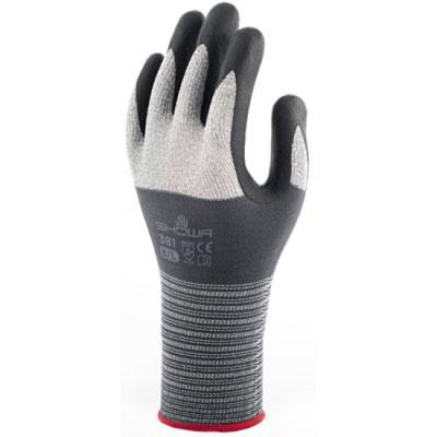 Перчатки Showa Gloves 381 Micro Grip 10 пар 10 Нет. Серый, (Размер S, Пары)