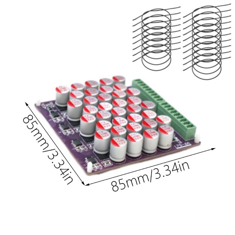 Активные эквалайзеры 6А Плата активного баланса с передачей энергии для литиевых активных батарей Lifepo4, Балансировочный ток 6А