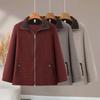 Stylish Windbreaker Jacket for Plus-Size Moms - Spring & Autumn Collection