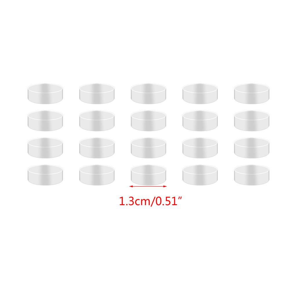 40 шт. эластичное защитное кольцо для джойстика невидимое кольцо силиконовое кольцо чехол для Steam Deck / PS5 / PS4 / Switch PRO контроллер