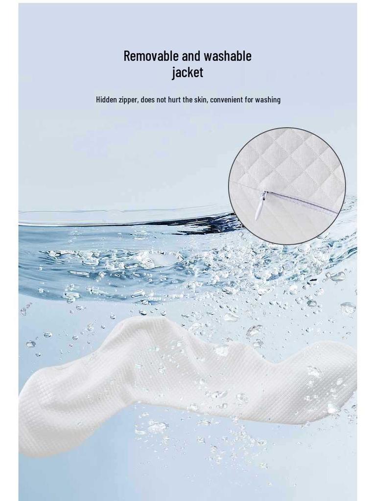 Подушка для тела с эффектом памяти для подростков и взрослых - Для спящих на боку, Съемный и моющийся чехол, Длинный дизайн для обхватывания ногами