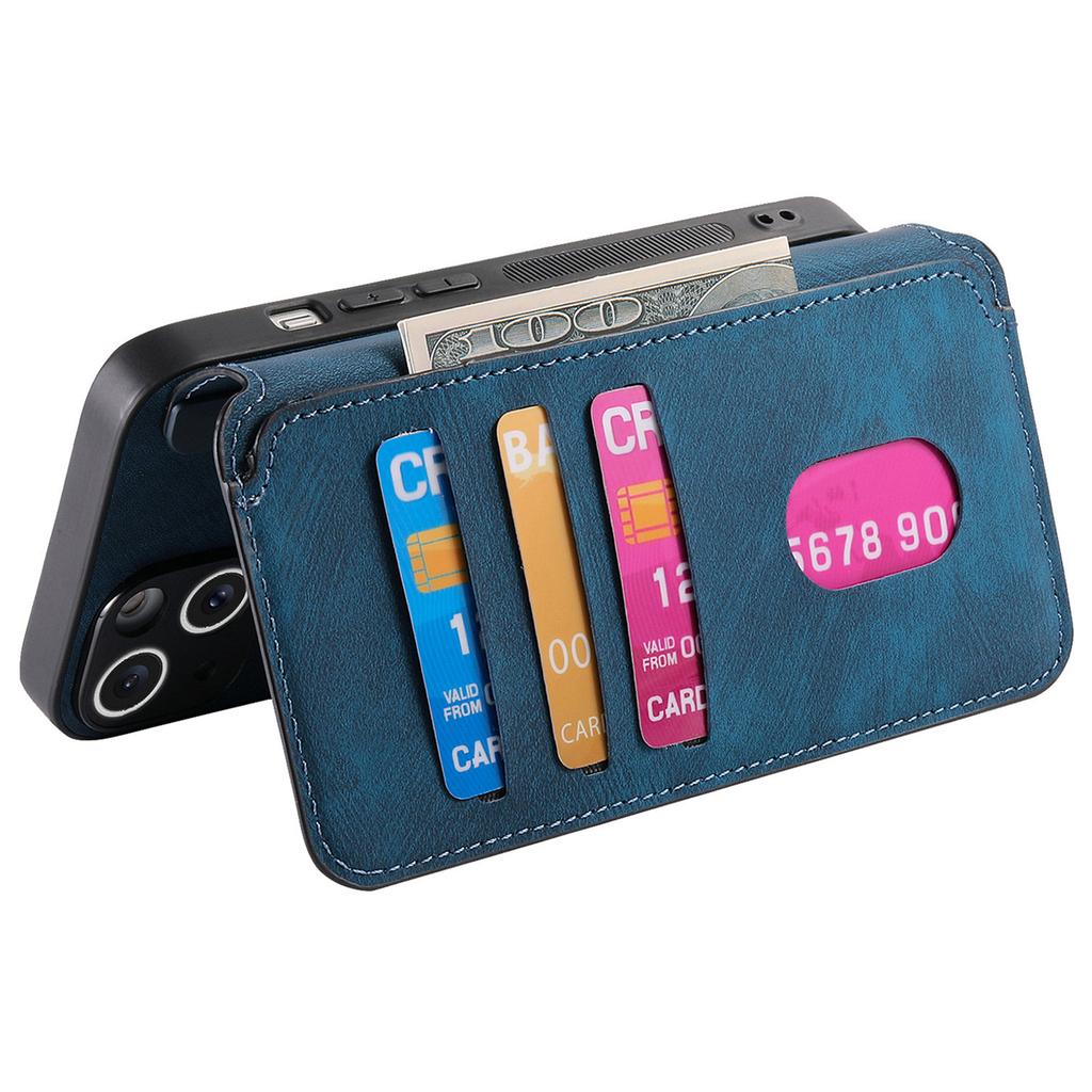 Для Xiaomi Redmi Note 13 Pro 5G/Poco X6 5G Магнитный чехол CASENEO Съемная кожаная обложка-кошелек для телефона