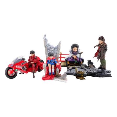 Kaiyodo miniQ AKIRA ЧАСТЬ 3 "АКИРА" (Переиздано в 2025 году) Предварительно раскрашенные готовые фигурки, Коробка из 6 штук, MQN041B