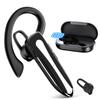 New Arrival: Bluetooth 5.3 Headset, Single Earphone, Over-the-Ear Design, 96 Hours of Continuous Use, LED Battery Display, Hands-Free Calling, Mute