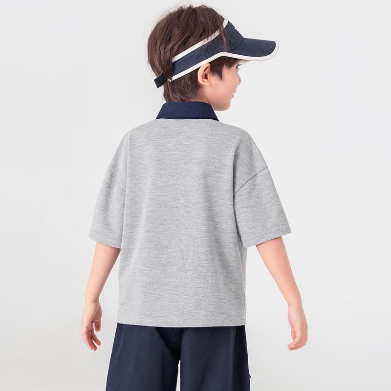 Duoduojia Boys' Embroidered Polo T-Shirt