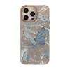 Water Ripple Blue Butterfly for Apple 16 Phone Case for 14 Promax Anti Drop for IPhone 15 Premium Feel 12 Hard