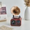 Antique Music Box Decorations Home Desk Aesthetic Plastic Crafts Office Computer Desk Accessories Retro Miniatures Ornament Gift