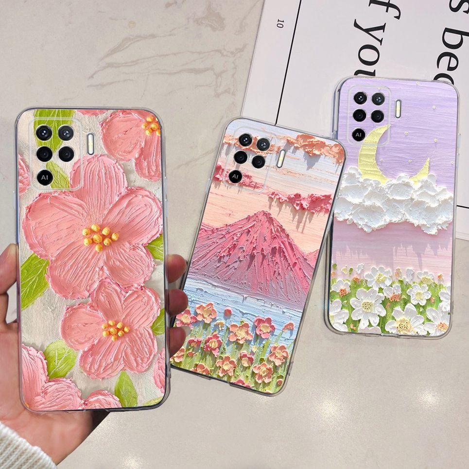 Мультяшный Крутой Стиль Чехол Capa Для Reno5 Lite 5 F Прозрачный Чехол С Рисунком Мягкий Тонкий Силиконовый Funda Для Oppo Reno 5Lite 5F
