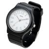 Fieldwork Women's Analog Watch with TPU Strap, Silver Indexes, Black, Purse, YM115-5